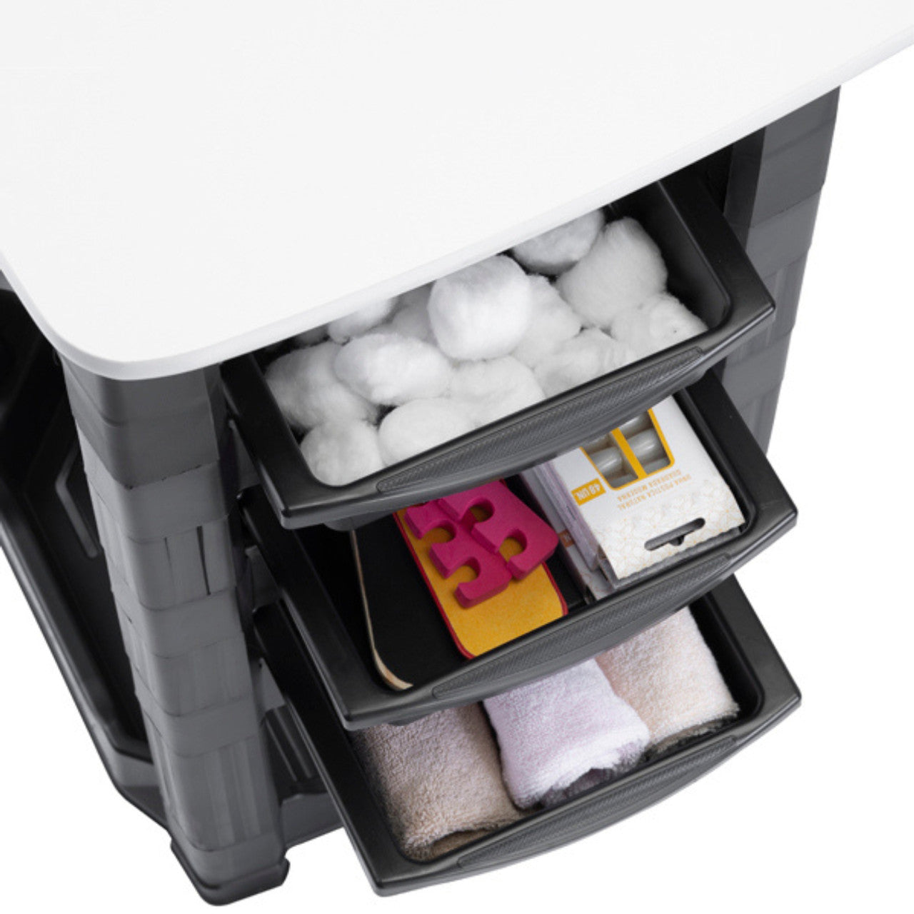 Joiken Muse Manicure Table - White/Black