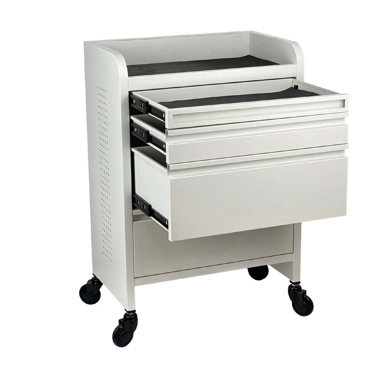 Joiken Fusion PLUS 4 Drawer Hairdressing Beauty Trolley - White