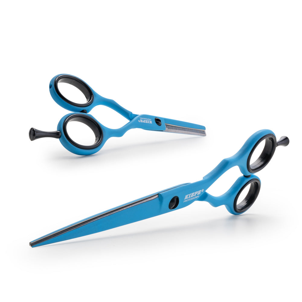 Kiepe Regular Scissors and Thinner Scissors - Blue Ocean